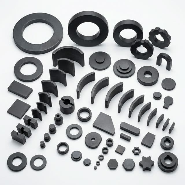 Bonded magnet product range overview for route screening